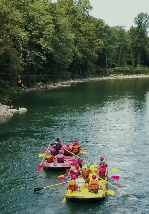 Mini Raft Réserver Activité Béarn Pyrénées 